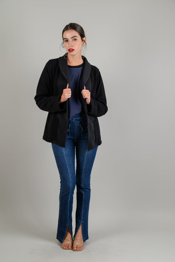 זאקט milan לנשים בצבע שחור oz capsule