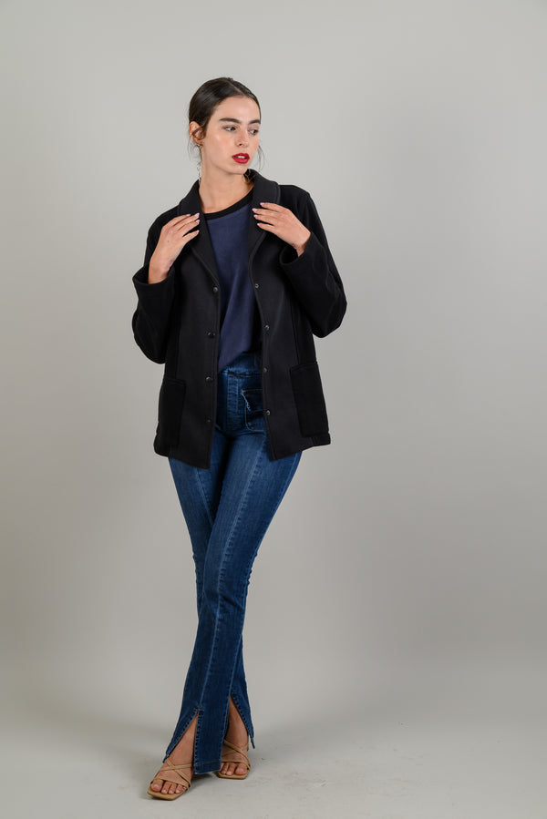 זאקט milan לנשים בצבע שחור oz capsule