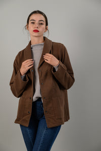 זאקט milan לנשים בצבע חום oz capsule