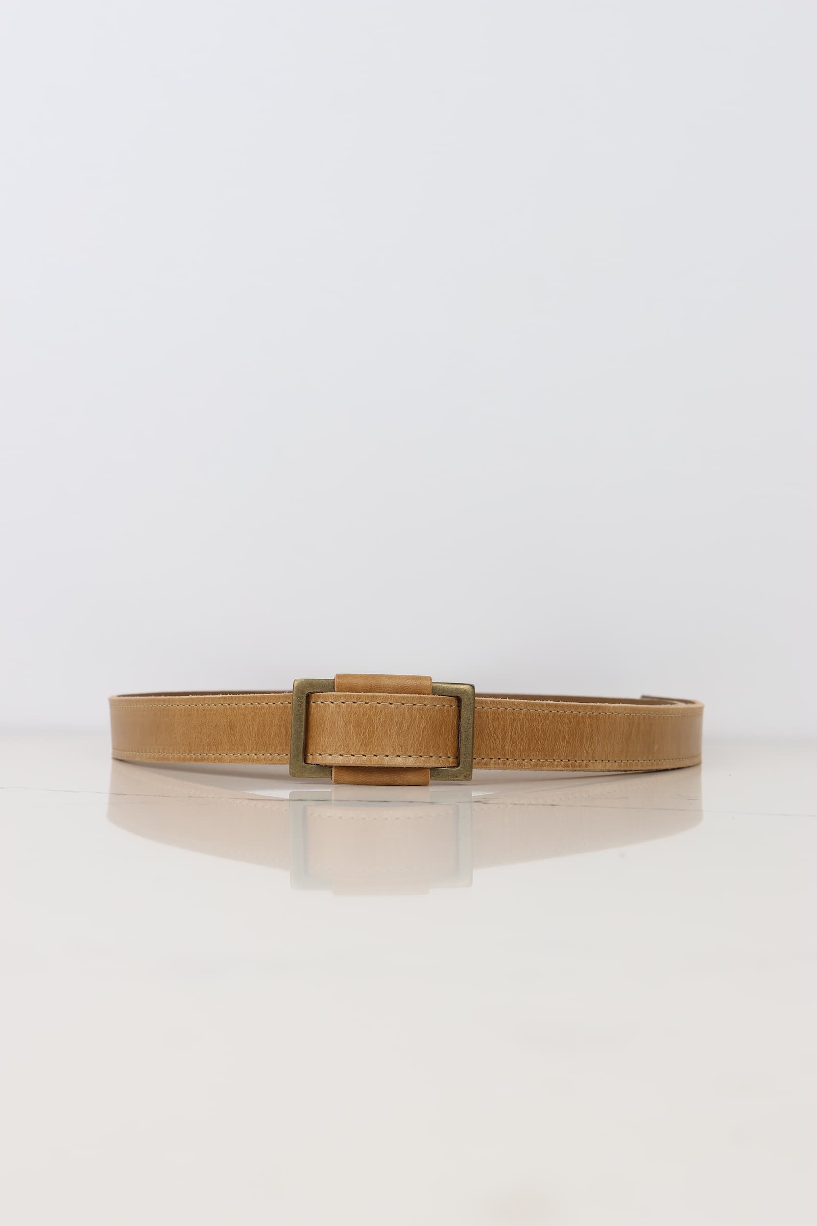 חגורה עור -croco- בגדי מעצבים- Oz Capsule collection