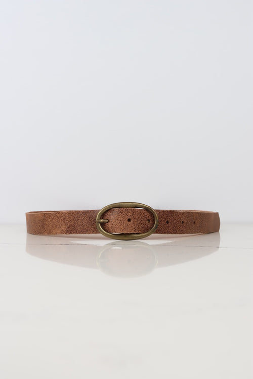 חגורה עור -croco- בגדי מעצבים- Oz Capsule collection