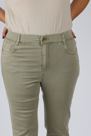 Bevy Nogga ירוק זית jeans oz capsule