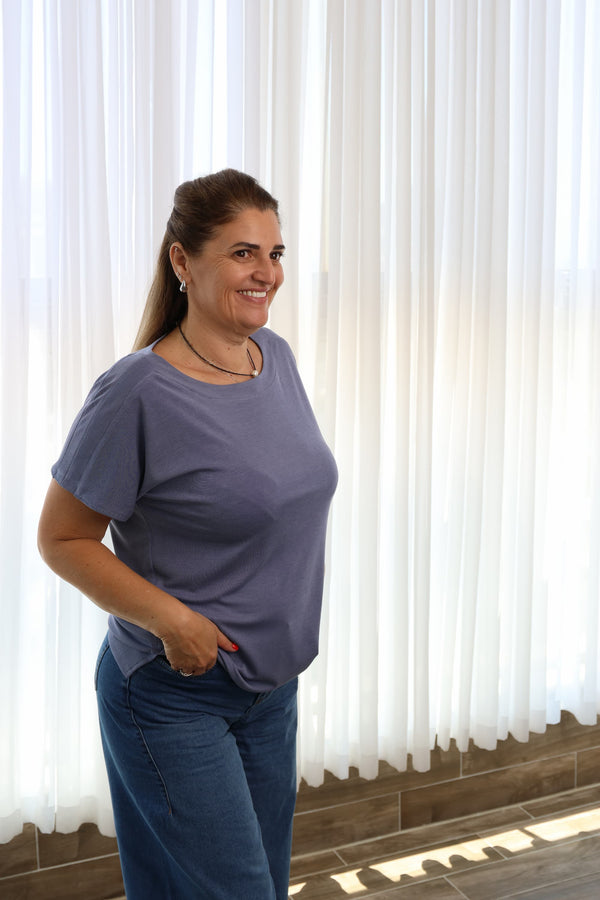  חולצה Dorit לנשים  oz capsule Basic בייסיק בגדי מעצבים