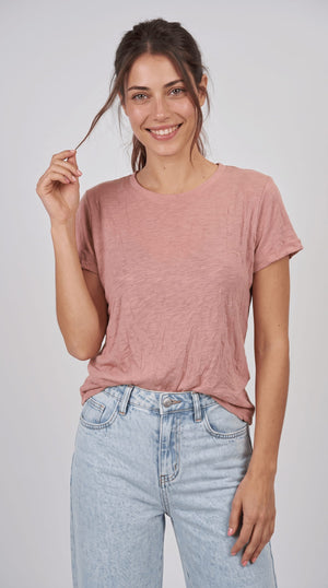  אלה חולצה בצבע  Pink