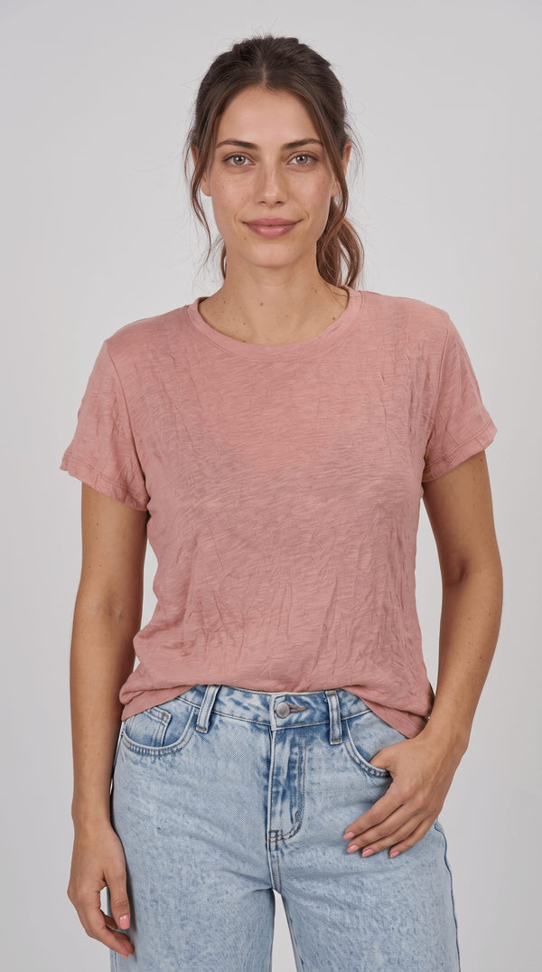  אלה חולצה בצבע  Pink